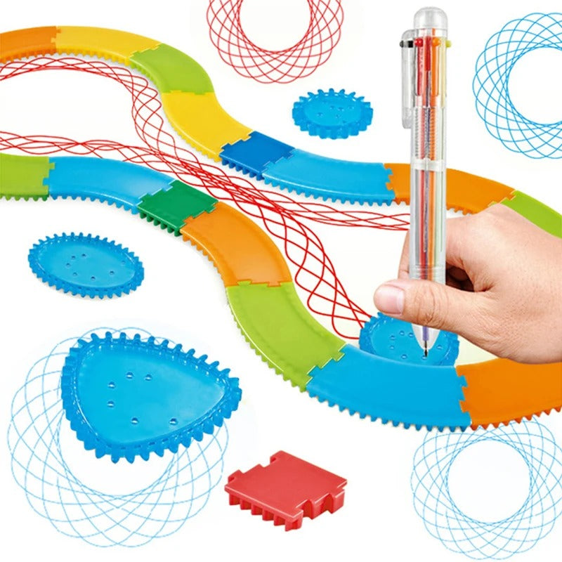 Geometry Spirograph Art Craft Kit