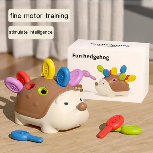 hedgehog fine motor skills toy