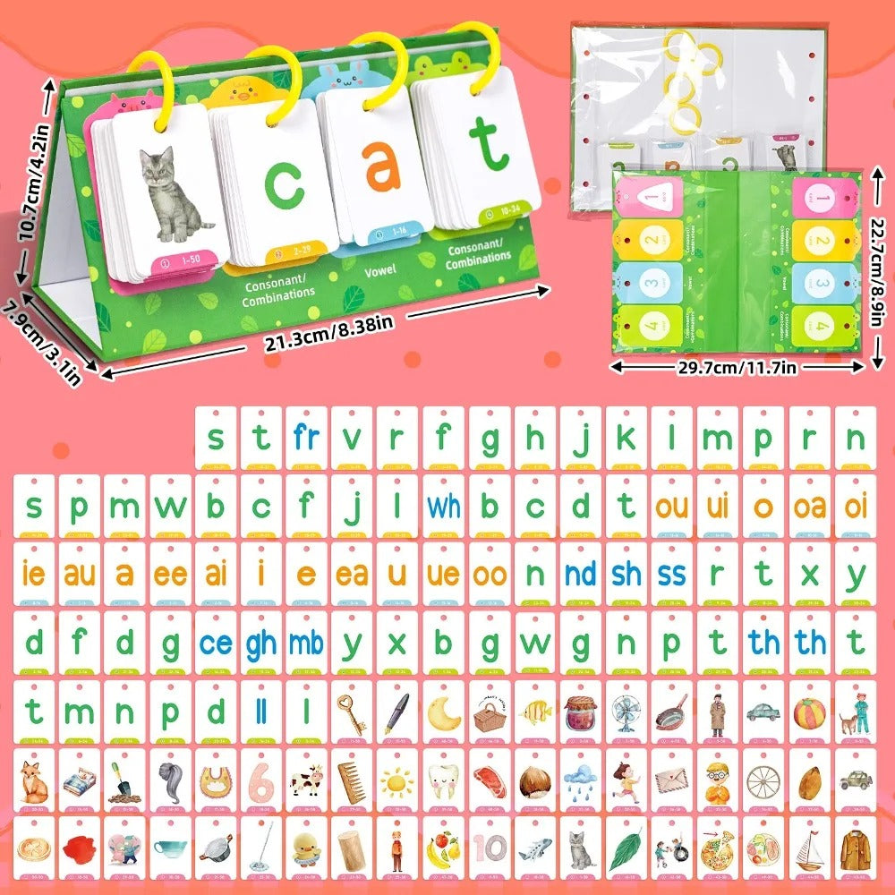 129 Visual Word Learning Cards  for kids