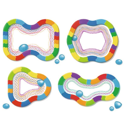 Geometry Spirograph Art Craft Kit