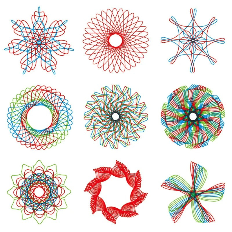 Geometry Spirograph Art Craft Kit