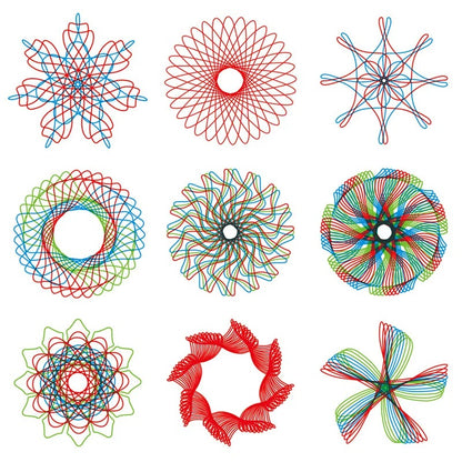 Geometry Spirograph Art Craft Kit