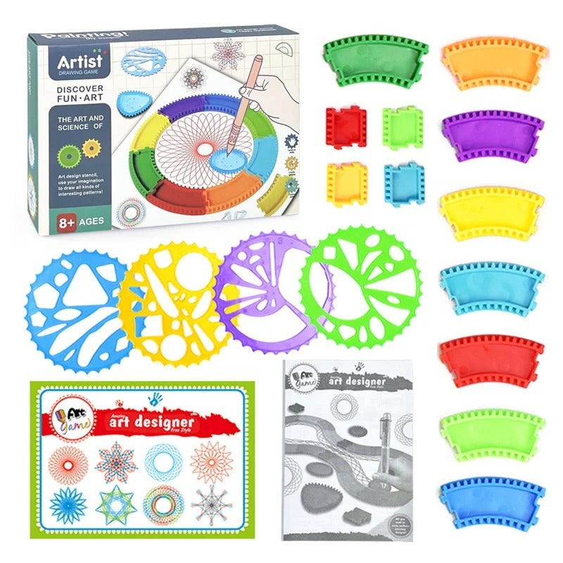 Geometry Spirograph Art Craft Kit