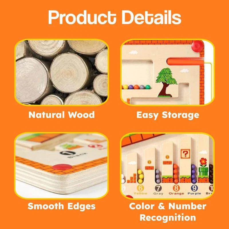 Montessori Mastery Magnetic Maze