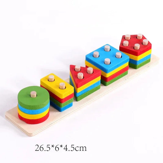 montessori color sorting toy